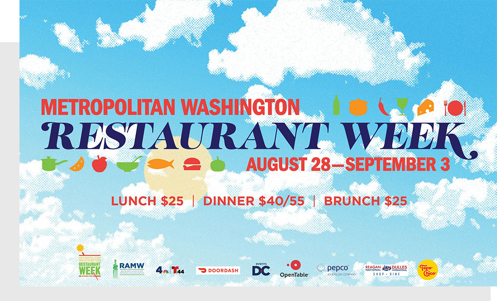 DowntownDC ’23 Summer Restaurant Week in DowntownDC!